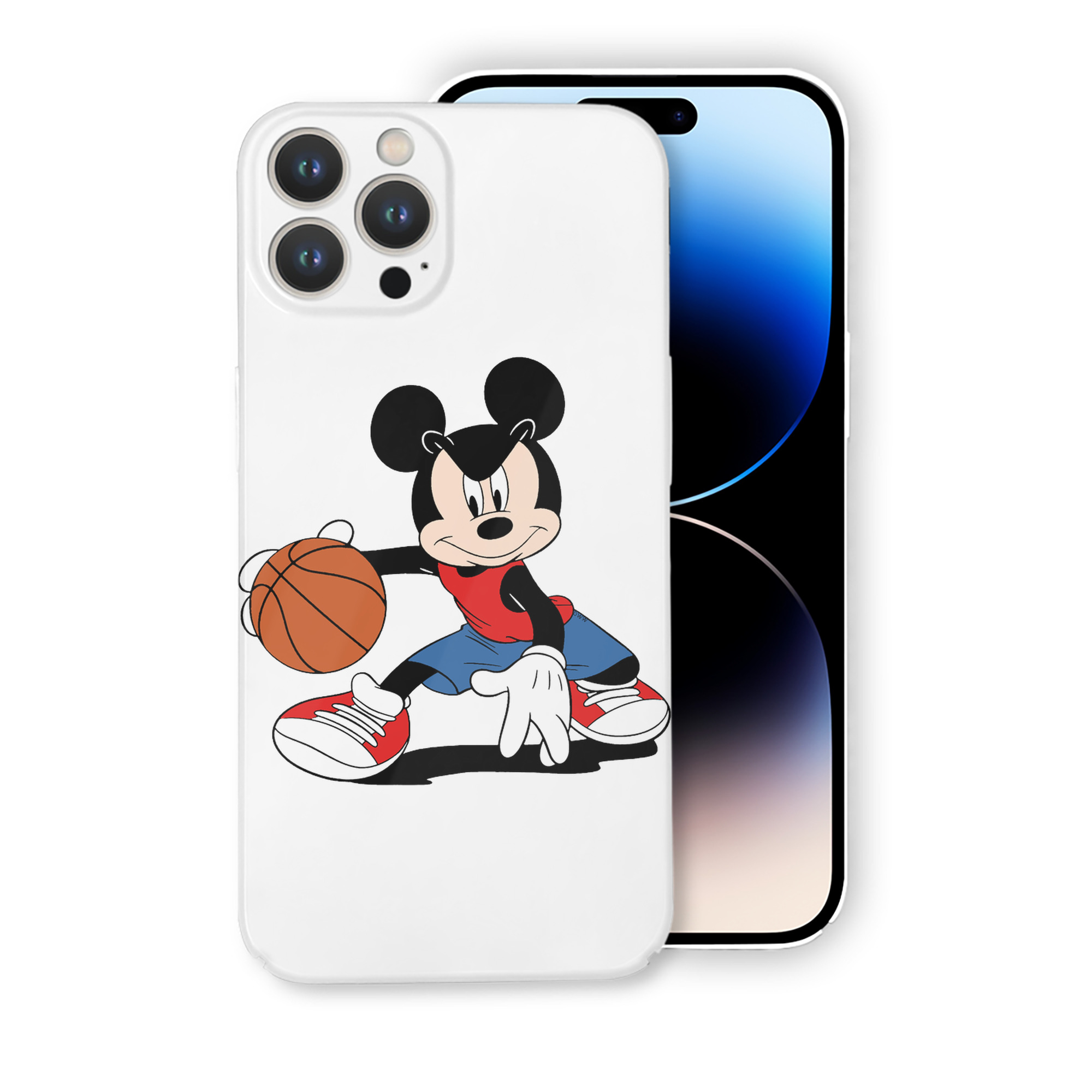 （画像用） ミッキーマウス Mickey Mouse 【iPhone 14シリーズ対応】ハードケース